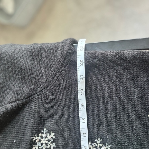 Womens George Christmas Tree Holiday Sweater Large - Picture 6 of 6